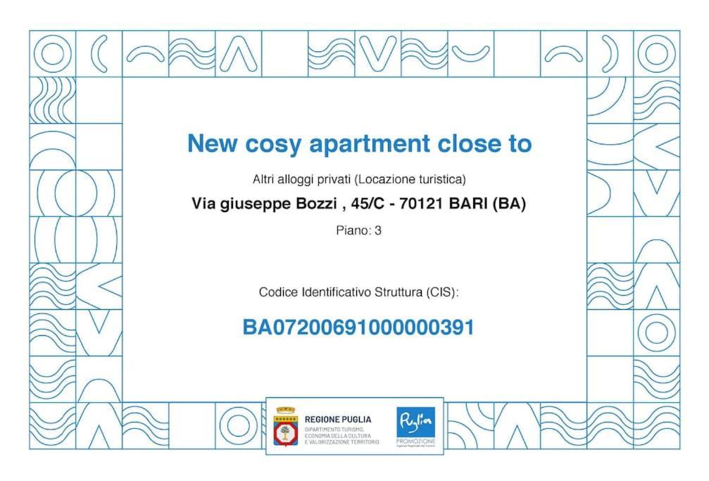 New Cosy Apartment Near To Petruzzelli Theatre Bari Kültér fotó